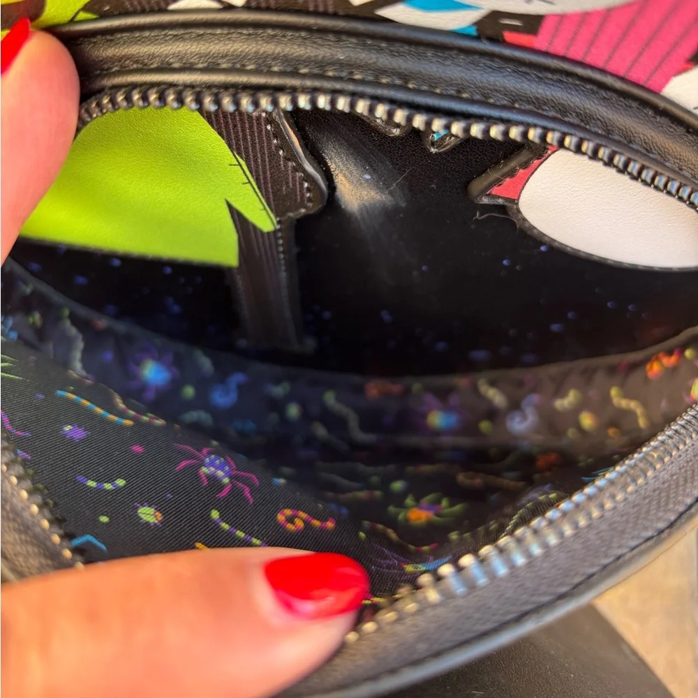 Loungefly Nightmare Before Christmas Oogie Boogie Spin Wheel Mini Backpack